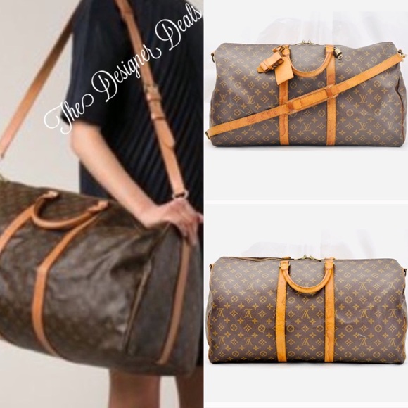 Louis Vuitton Other - 😁🦋Auth Louis Vuitton Keepall Bandouliere 55 Bag